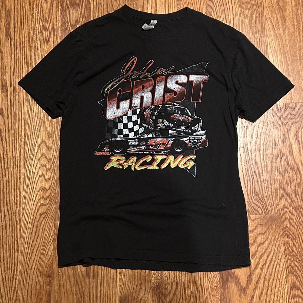 John Crist Racing Graphic Tee - Black